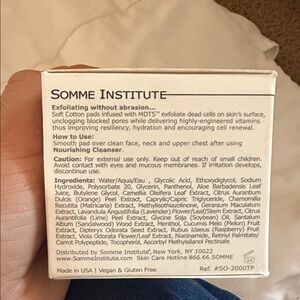 Somme Institute Exfoliating Pads